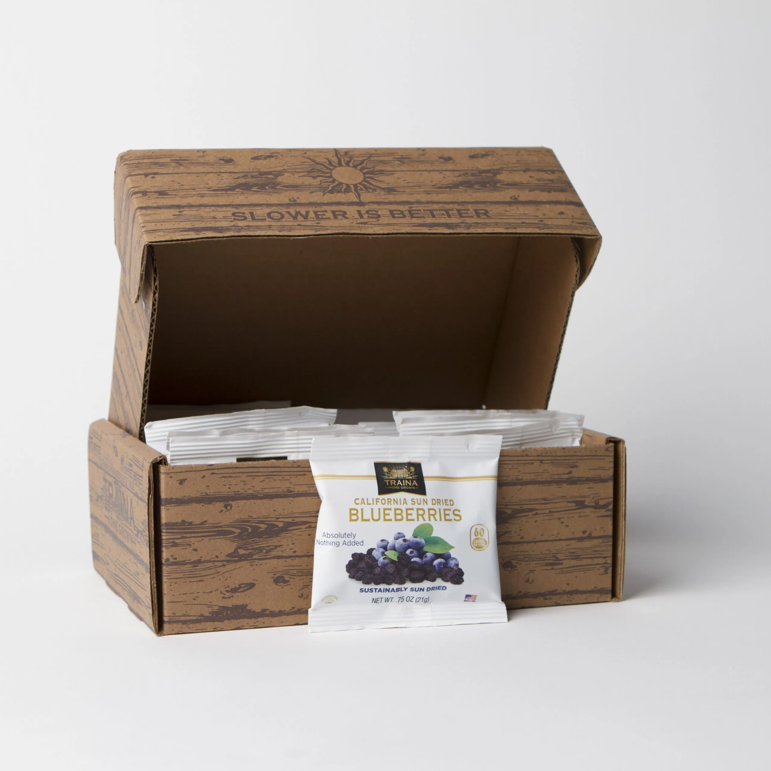 california sun dried blueberries snack size bags