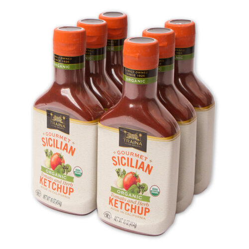 Organic Sicilian Tomato and Herb Ketchup