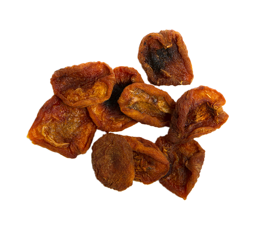 Organic California Sun Dried Apricot Halves available from Traina Home Grown.