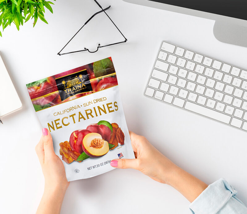 Dried Nectarines, Extra Choice, 20 oz. - Image 2