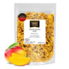Bag of Diced Dried Mangos in convenient, resealable packaging.