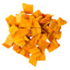 Resealable bag of Natural Dried Mango, available in 2 lb and 5 lb increments, perfect for snacking and baking.