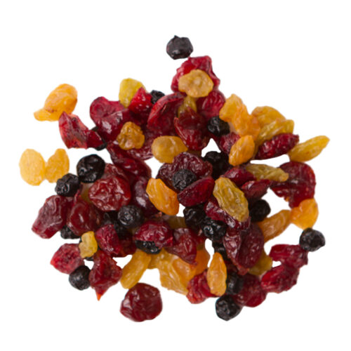 All American Blend offers a mix of diced peaches, cranberries, blueberries, apples, and raisin, perfect for Thanksgiving recipes like stuffing, muffins, and more! Available in 2lb and 5lb increments.