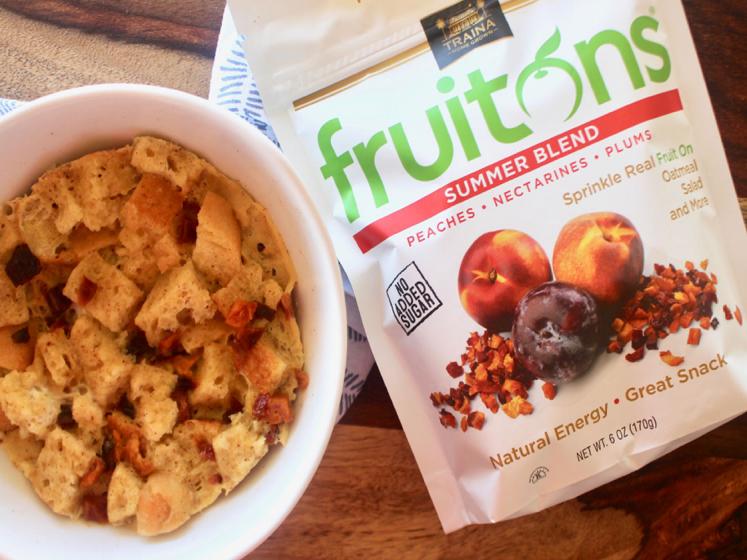 Bread Pudding With fruitons® Summer Dried Fruit Blend