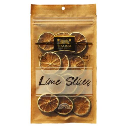 Dried Limes Slices from Traina Home Grown.