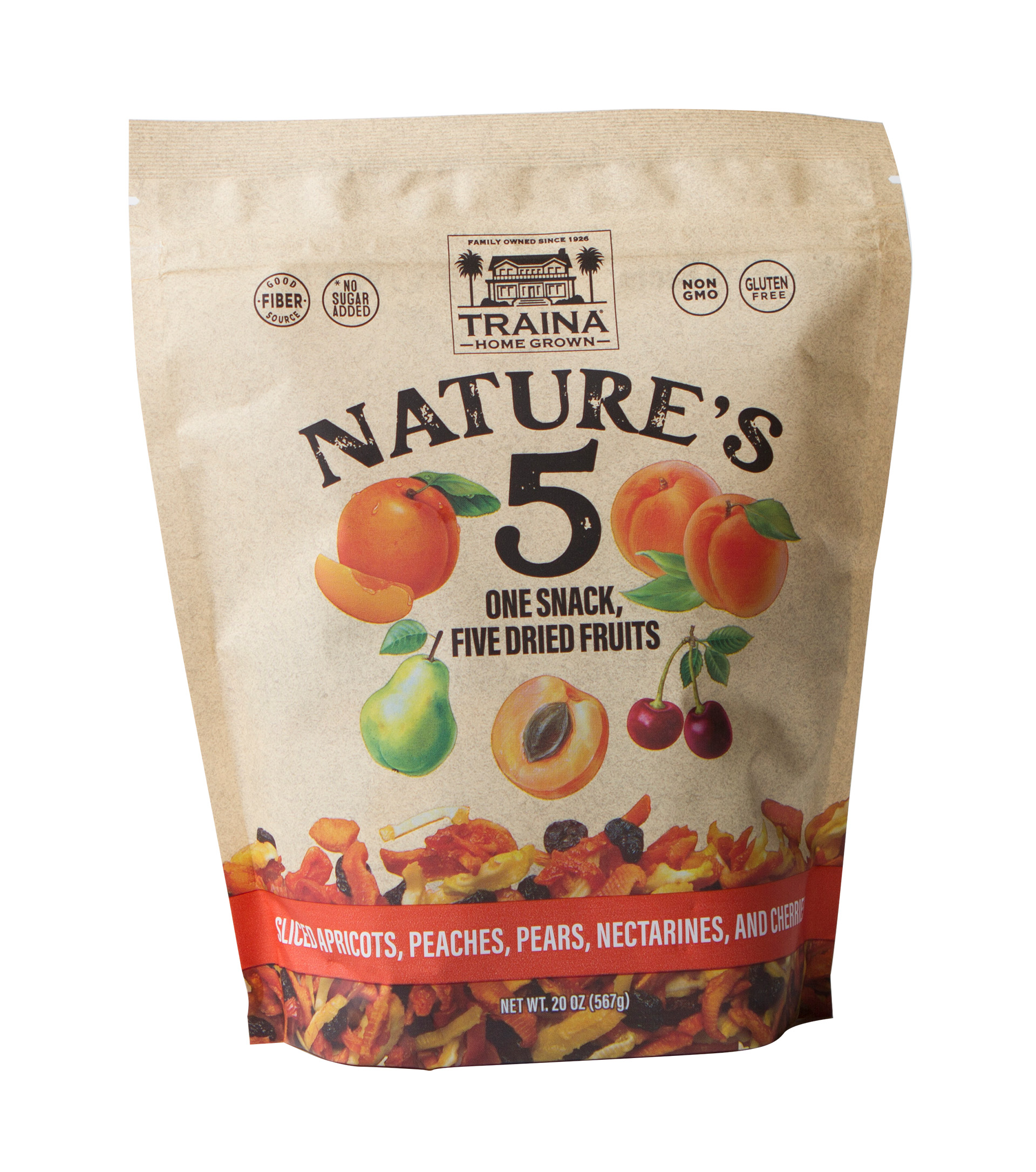 Natures 5 Dried Fruit Blend from Traina Home Grown