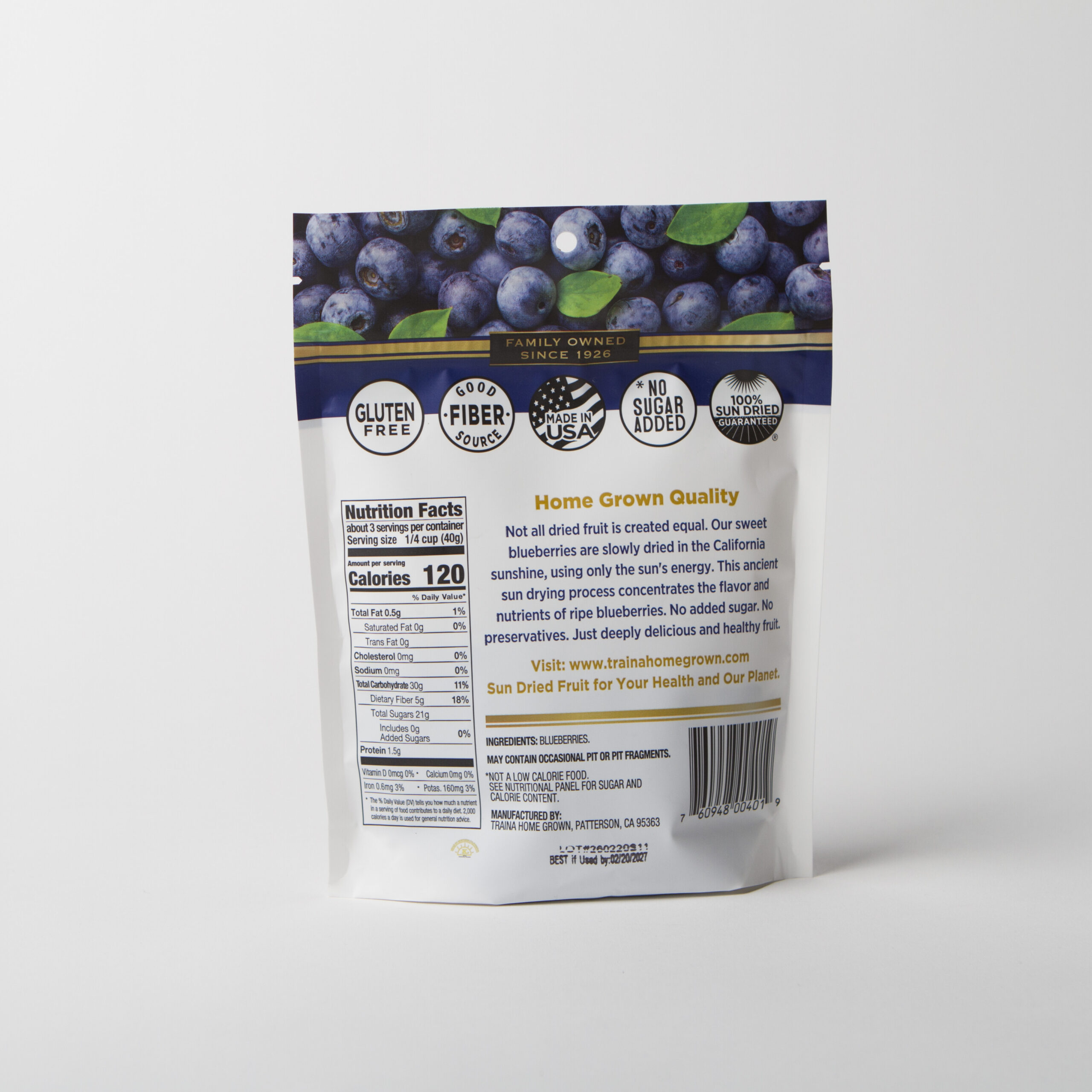 california sun dried blueberries 4oz 8ct