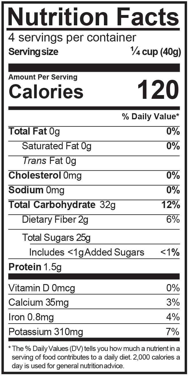 Nutrition Facts